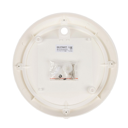 Светильник накладной светодиодный 12Вт 4.0K 900Лм IP65 круг белый LED OBL-R1 ОНЛАЙТ 71686 *1/24