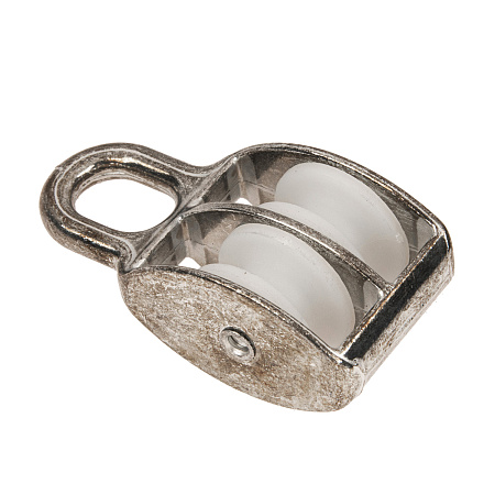 Блок двойной нейлоновый 25мм (1шт) BROZEX *10