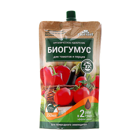 Биогумус для томатов и перцев 350мл Florizel *25