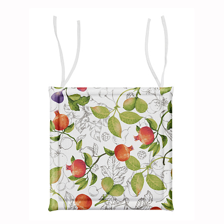 Подушка для стула хлопок 40*40см Этюды Самойловский текстиль *1/25