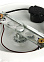 Бра N2260/1W WT+CH E27 1*40Вт (200*280*150)  VERNER LIGHTING *1