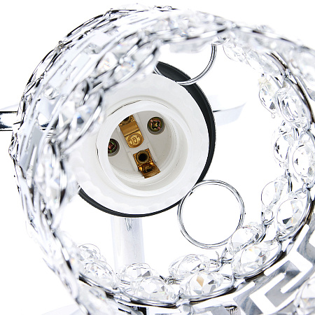 Бра N1916/1W CH E27 1*40Вт ( 270*170*130)  VERNER LIGHTING *1
