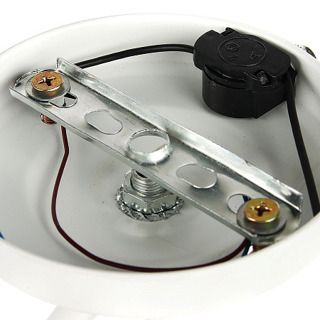 Бра N2260/1W WT+CH E27 1*40Вт (200*280*150)  VERNER LIGHTING *1