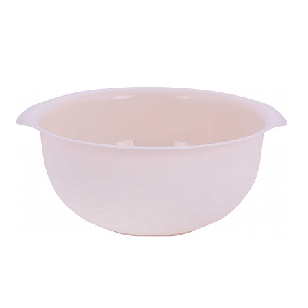 Чаша пластм. 5,0л d280мм выс.125мм "Классик" Бежевый М7675 (ЗПИ "Альтернатива")  *1/17