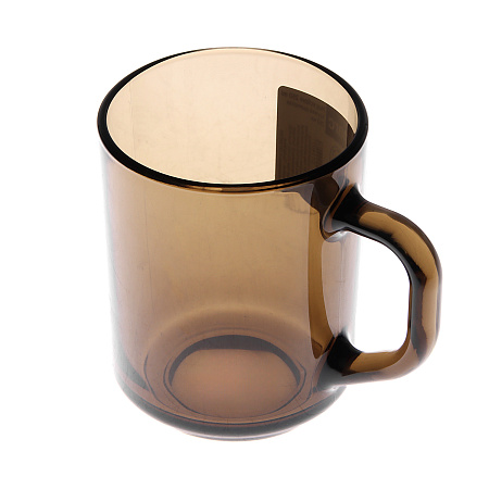 Кружка стекло 250мл "Marli Eclipse" Прозрачно-коричневый H9184 "Luminarc" *6
