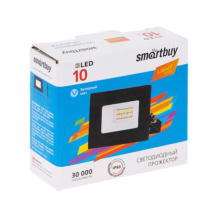 Прожектор светодиодный 10Вт 6,5К IP65 Smarbuy-10W-6500K-IP65  *1/100