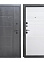 Дверь металлическая 8 см Олимп белый софт 860х2050 ЛЕВАЯ Форпост *1