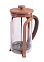 Чайник заварочный жаропрочное стекло "Френч-пресс" 1000 мл "Color&wood " Карамельный DMF263  *1/6