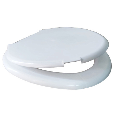 Сиденье для унитаза 470х360х35мм цвет "белый" (г. Искитим)  *1/20