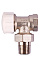 Клапан радиаторный термостатический угловой 1/2"(Ø15) М/П CTM CARTVA12 *1/2
