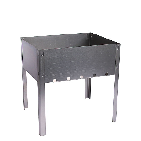 Мангал металл. сборный Hot Pot 300х240х300мм, без шампуров, 61530  *1/20