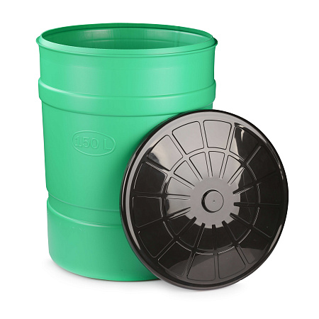 Крышка для Бочка-бак пластм. 200л (к арт.М1625) (ЗПИ "Альтернатива") *1/3