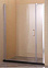 Дверь душевая 100х185 VERNER 708 стекло 6мм с хромированной алюминиевой рамой