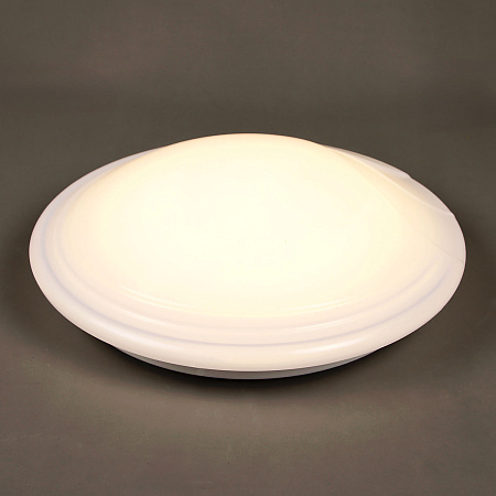 Светильник светодиодный акриловый 270мм 24W8008/12W*2 002 LED 3р(т.и х.свет,смеш)б/пультаS=10м2VERNER LIGHTING *1/20