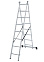 Лестница многофункциональная складная алюм. 2х 8ступ.,общ.дл.3,44м,max н.150кгNV1220 1220208"НВ"*1