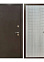 Дверь металлическая 10 см ТЕРМАЛЬ Комфорт2 сандал белый 960х2050 ЛЕВАЯ ТЕРМОРАЗРЫВ  *1