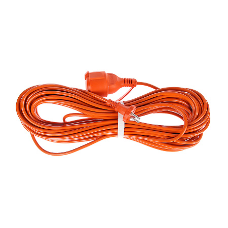 Удлинитель 1 розетка 20м б/з ПВС 2х0,75мм2 6А мощ.нагр 1300Вт Универсал УШ-6  *1/10/20