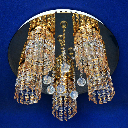 Люстра S0664/5   FG  5*60W Е14 с пультом d.450 VERNER LIGHTING