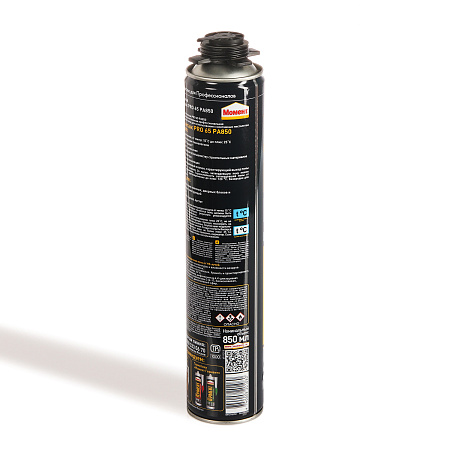 Пена монтажная профес. 850мл/1000гр летняя "МОМЕНТ 65" 3003351 PS850 до 65 л  *1/12/384