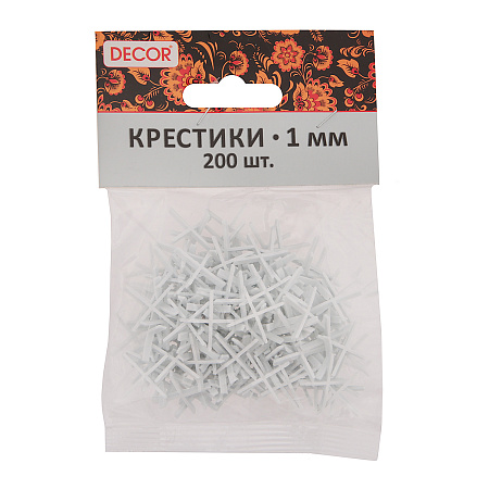 Крестик д/плитки  1,0мм (200шт) (338-0010)   *1/100/200