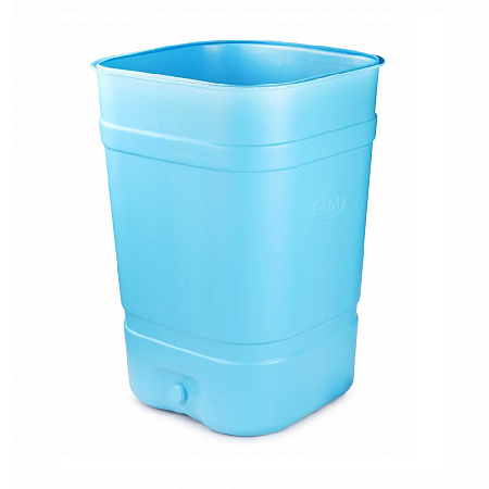 Бочка-бак пластм. 300л Квадр. БЕЗ крышки 685х685х930мм М3049 (ЗПИ "Альтернатива") *1/3