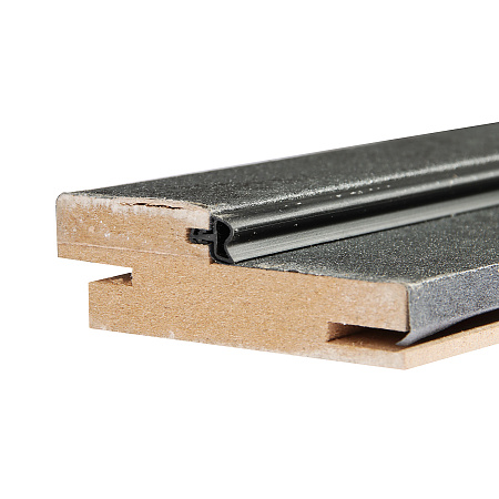 Коробка ПВХ телескопическая БЕТОН графит 70*2070мм Двери ГУД *4