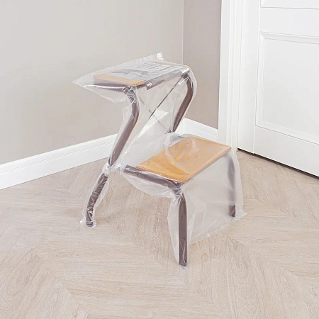 Табурет-Стремянка металл./дерев.сиденье-ступени, выс.565мм ножки Коричневый ТС 277 К ("ЗМИ") *1