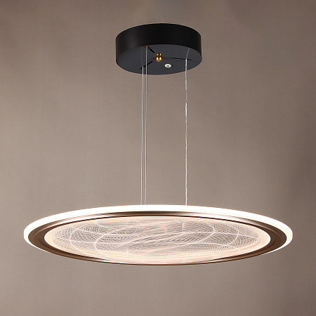 Люстра 9260 H/130W gold 530 мм 3 реж., пульт S=25м2  VERNER LIGHTING *1