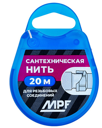 Нить сантехническая д/герметизации резьбовых соединений 20м MP (аналог ТЭ27)  *5/80