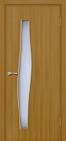 Дверь межкомнатная остеклённая "Волна" Миланский орех 700мм BROZEX-WOOD  *1