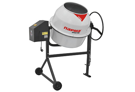 Бетоносмеситель 200л 600Вт венец чугун объём загрузки 85л Б-201-ЭМ Практик ПАРМА *1/3