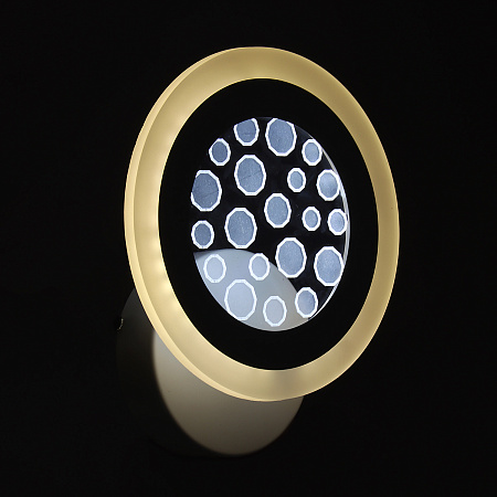 Бра YH562/1W WT 19W LED 220V 3000К-6500К (h=65, w=200, l=230) б/пульта VERNER LIGHTING *1