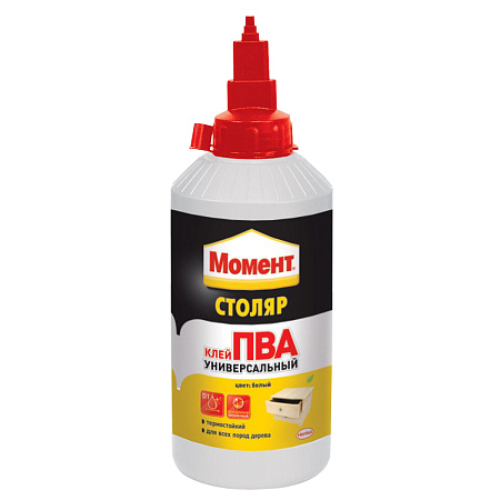 Клей 750г Момент Столяр ПВА Д1 универс. 1960504 (немороз) (Хенкель)  *1/9