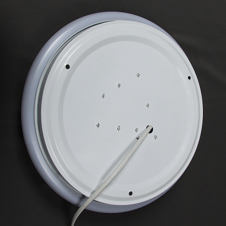 Светильник светодиодный акриловый 270мм 24W 8008/12W*2 010LED3 р.(теп.и хол.свет,смеш)б/пS=10м2VERNER LIGHTING *1/10