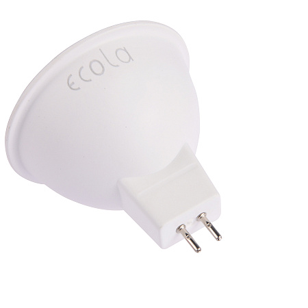 Лампа светодиодная 8,0W-220V GU5.3 MR16 6.5K холодный  матовая Ecola 51x50 M2RD80ELC *10/100