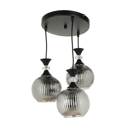 Люстра N5578/3H 3*40W  E27 (d-450; h-300/h800)  VERNER LIGHTING *1