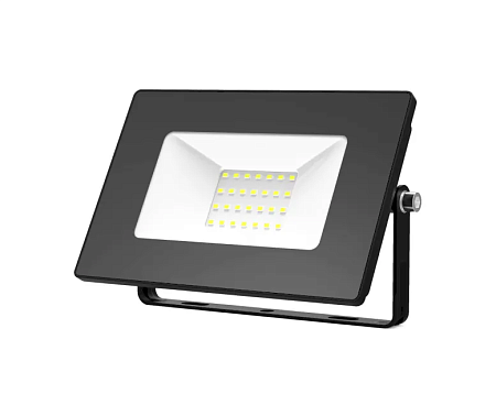 Прожектор светодиодный 30Вт 6,5К IP65 2700lm черный Gauss  PROMO 613100330P *1/48
