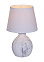 Лампа настольная 19101-0.7-01B Е14 40Вт (керамика+абажур)*1