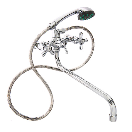 Смеситель д/ванны ROEGEN RP120A крест *1/10