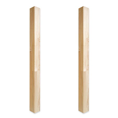 Столб 80х80х1100мм фрезерованный тип1, СФ1-80 Арелан *4