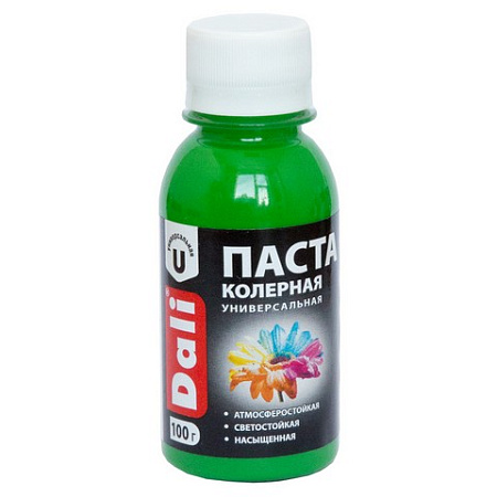 Колер паста зеленое яблоко 0,1 кг ДАЛИ *8/48