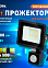 Прожектор светодиодный 20Вт 6,5К IP44 холодный ИК датчик движения 1600Лм ЭРА  *1/50