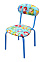 Стульчик детский с мягк. сид. выс.29см, каркас- металл.труба СТУ5 ("Ника" Ижевск) *1/4