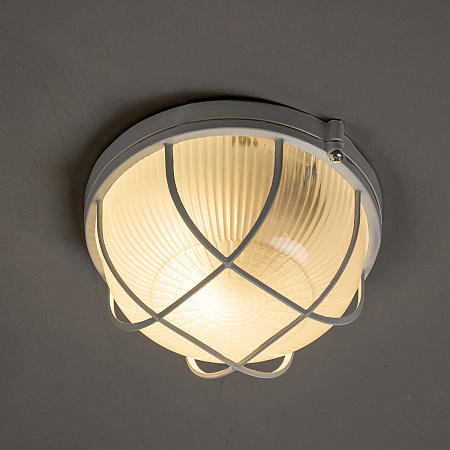 Светильник накладной 100Вт круг с реш. белый НПБ1102 TDM SQ0303-0026 *1/6