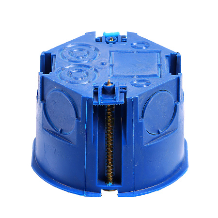 Коробка установочная ГУСИ СП пластм. д/уст.в гипсокартон D-68h45мм  С3Е3   *10/220