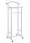 Вешалка напольная с перекладинами "Костюмная" "Стиль 3", шир.0,47м, выс.1,08м Белый ВНП 300 Б  *1