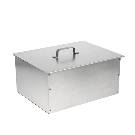 Коптильня металл. 370х280х170мм толщ. металла 0,8мм 2 решётки "Альянс"  (Екатеринбург) *1/3