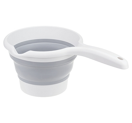 Ковш пластм.  СКЛАДНОЙ  1,0л "Флекс"  М1198  ("М-Пластика") *1/16