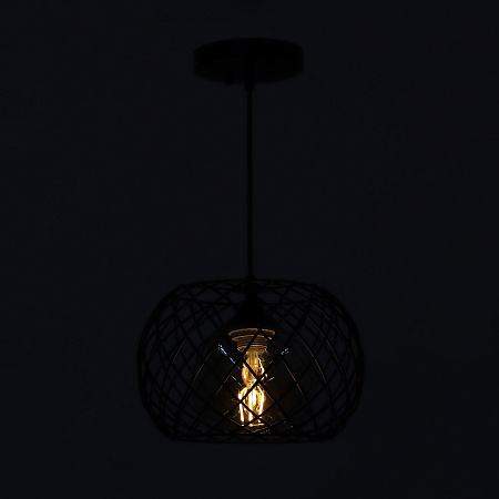 Люстра N4960/1Н ВК Е27 1*40Вт ( h=800;d=230) S=4м2 VERNER LIGHTING *1