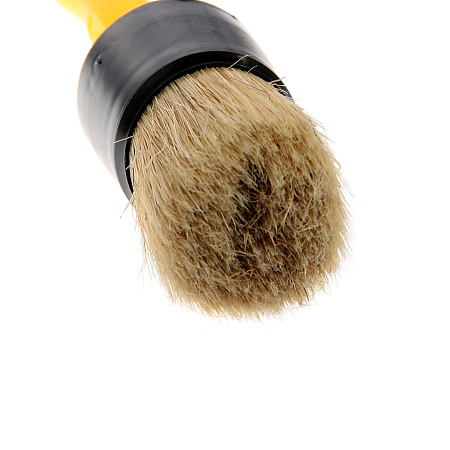 Кисть круглая "Эксперт" КР-30 натуральная щетина пластиковая ручка Акор *10/160